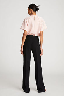 Halston | Nelia Top In Double Satin | Rose