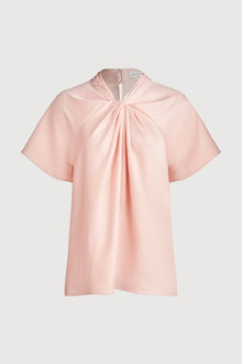 Halston | Nelia Top In Double Satin | Rose