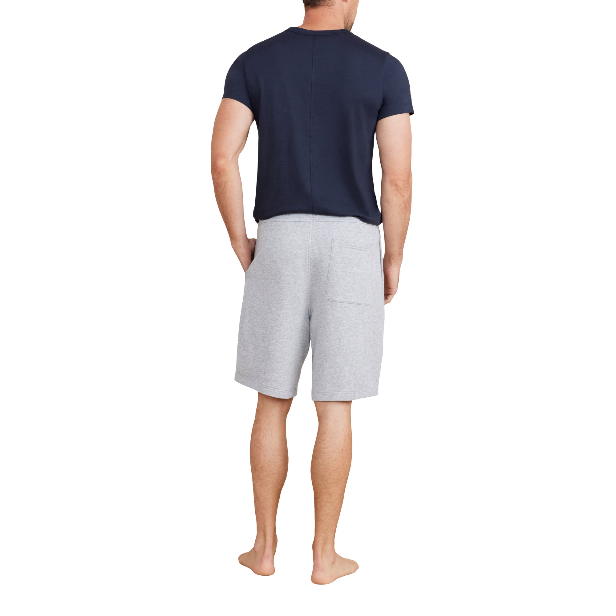 Malibu Collection Men's French Terry Short | He Gray