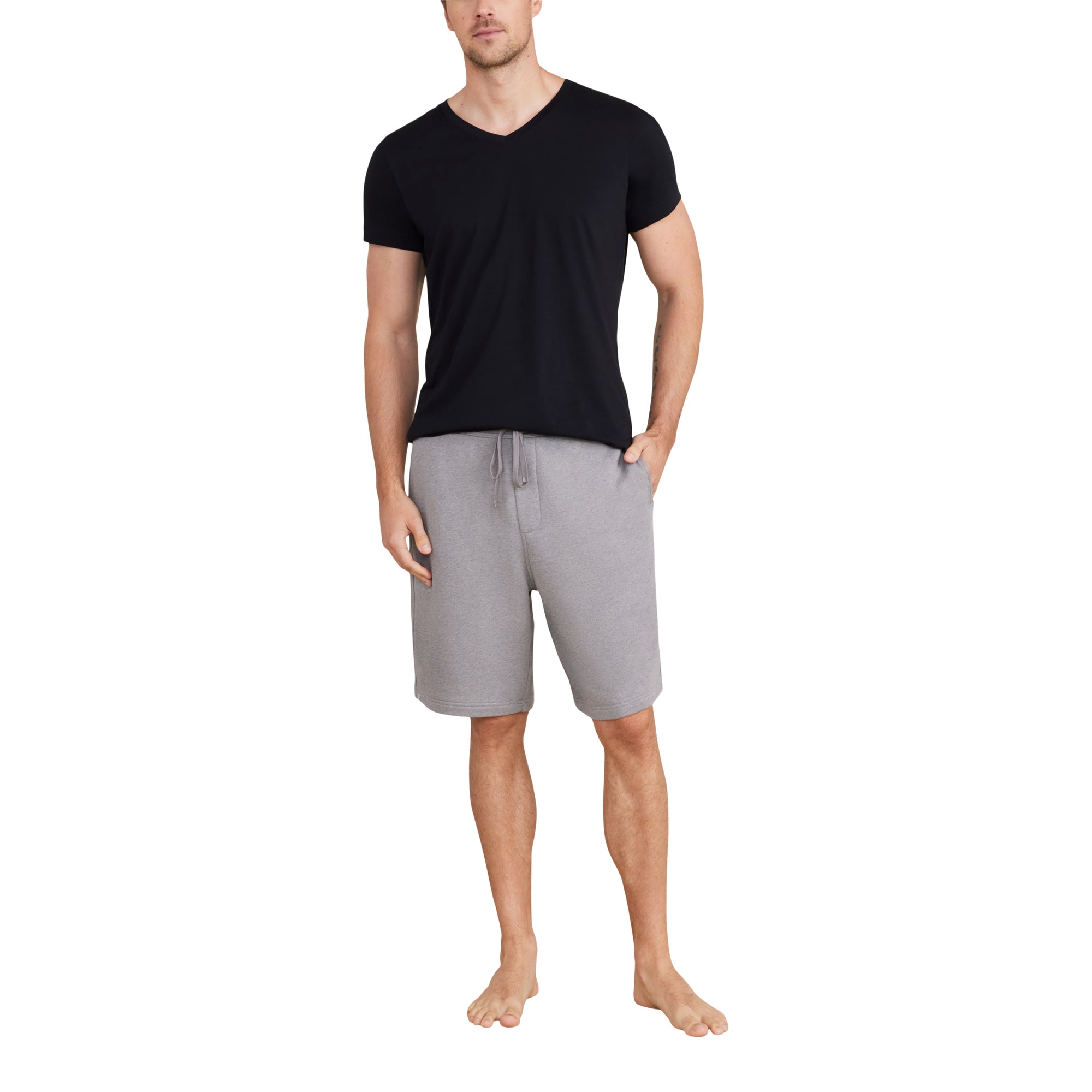 Malibu Collection Men's French Terry Short | Beach Rock