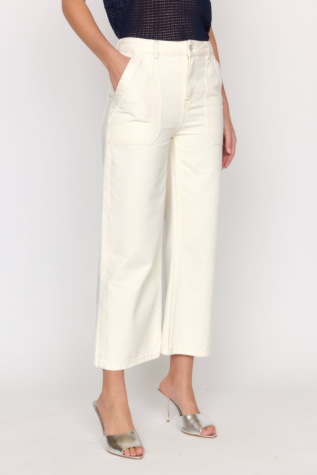 Dorian Pant | Ecru