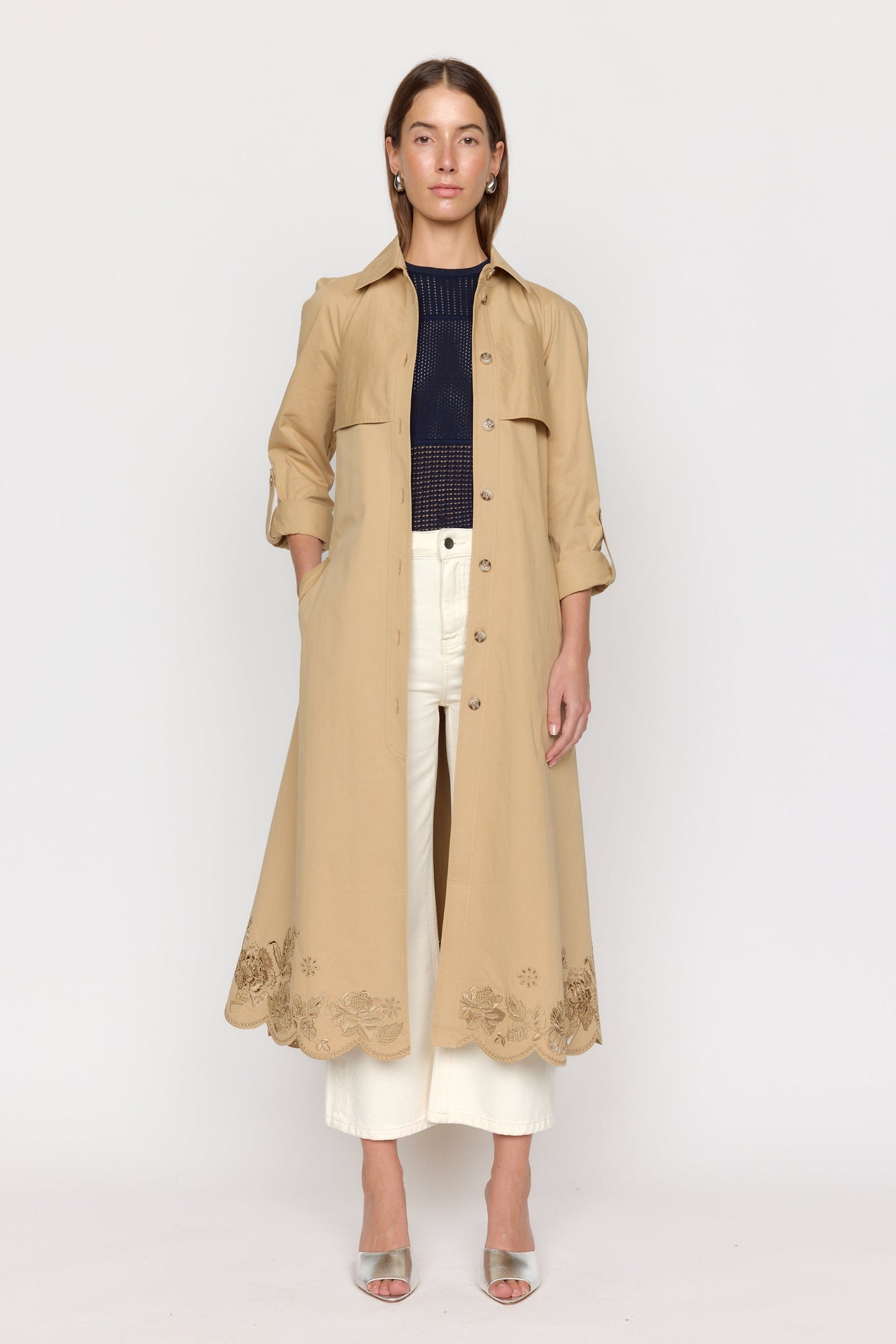 Pax Trench Coat | Sand