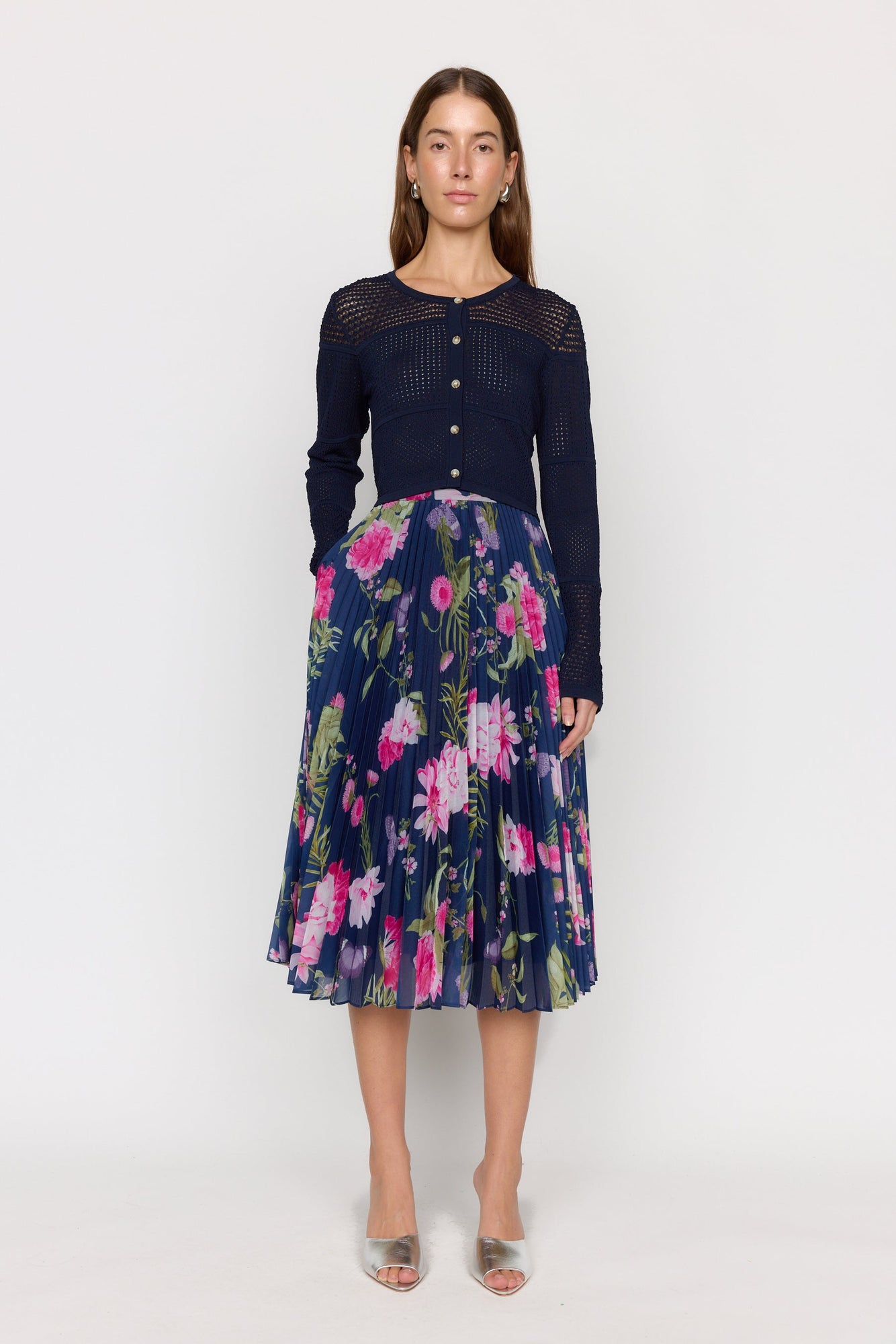 Pia Skirt | Monarch Navy