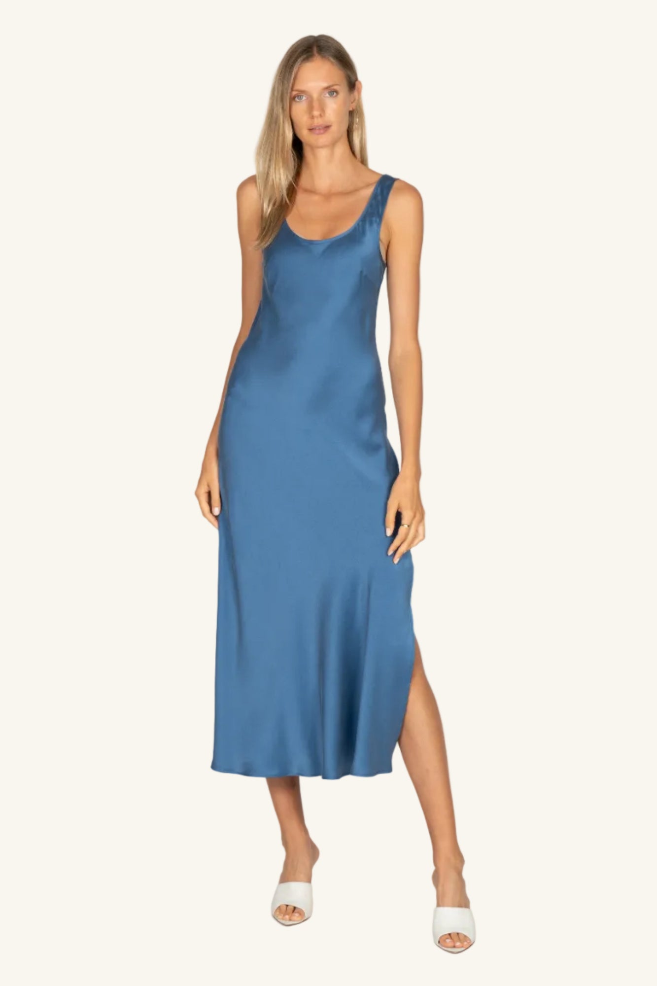 Phillipa Maxi Tank Dress | French Blue