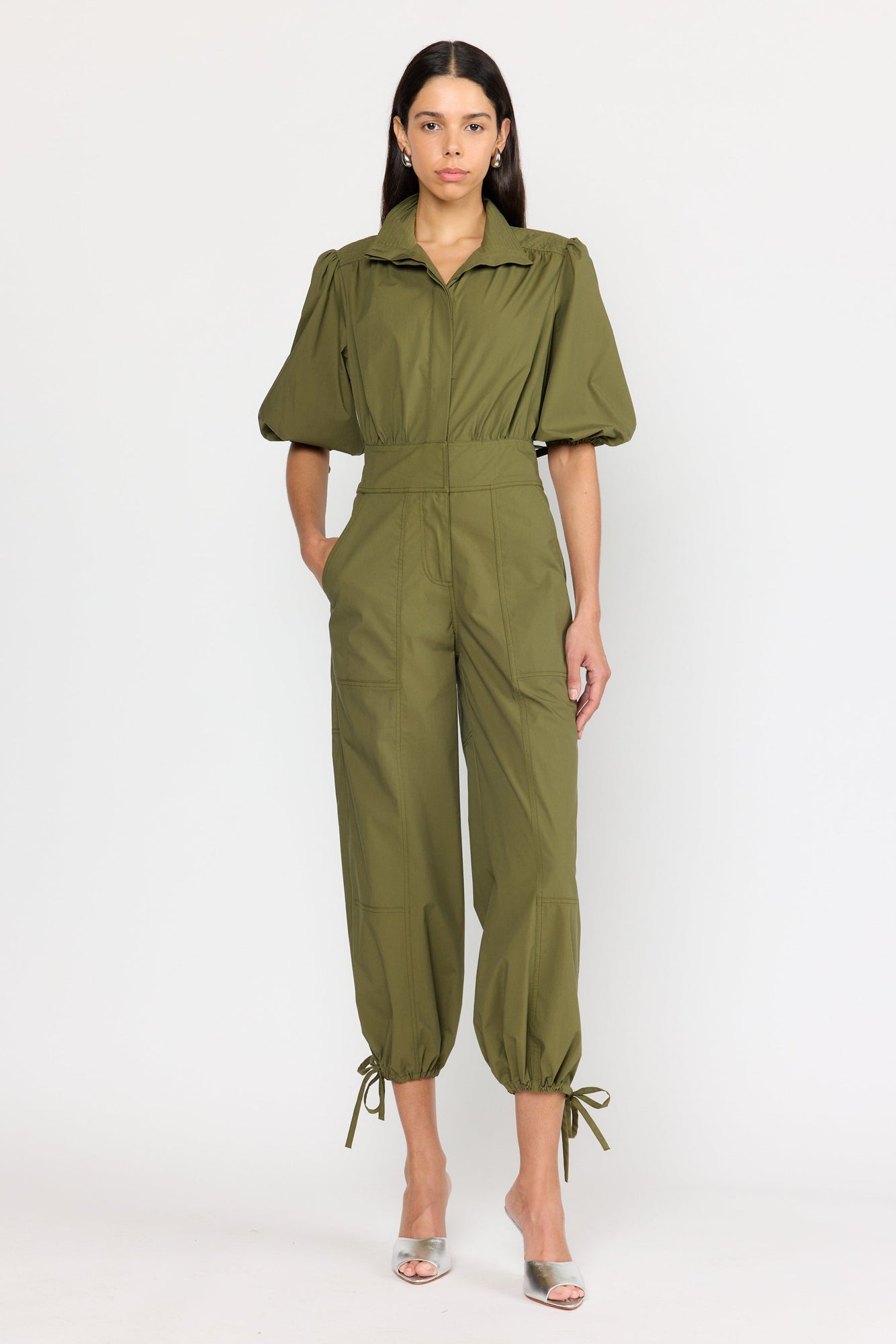 Birdie Jumpsuit | Olive