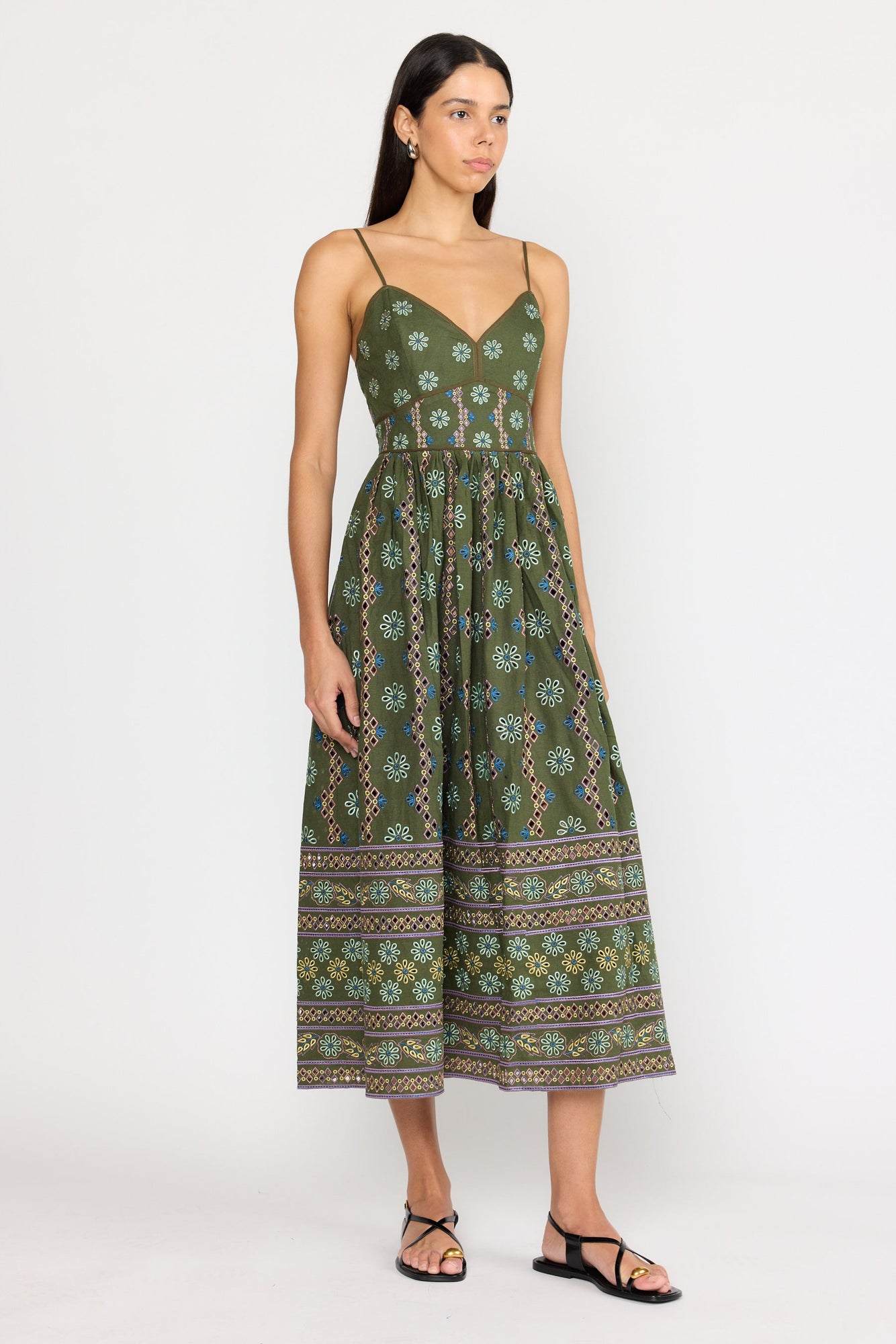 Laurel Dress | Capri Olive