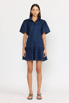 Drew Dress | Navy