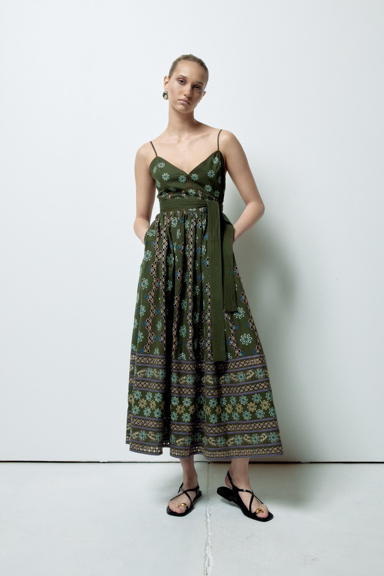 Laurel Dress | Capri Olive