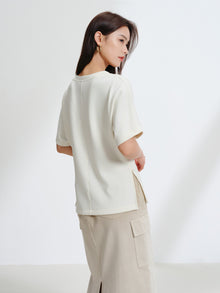 Knit Top | White