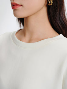 Knit Top | White