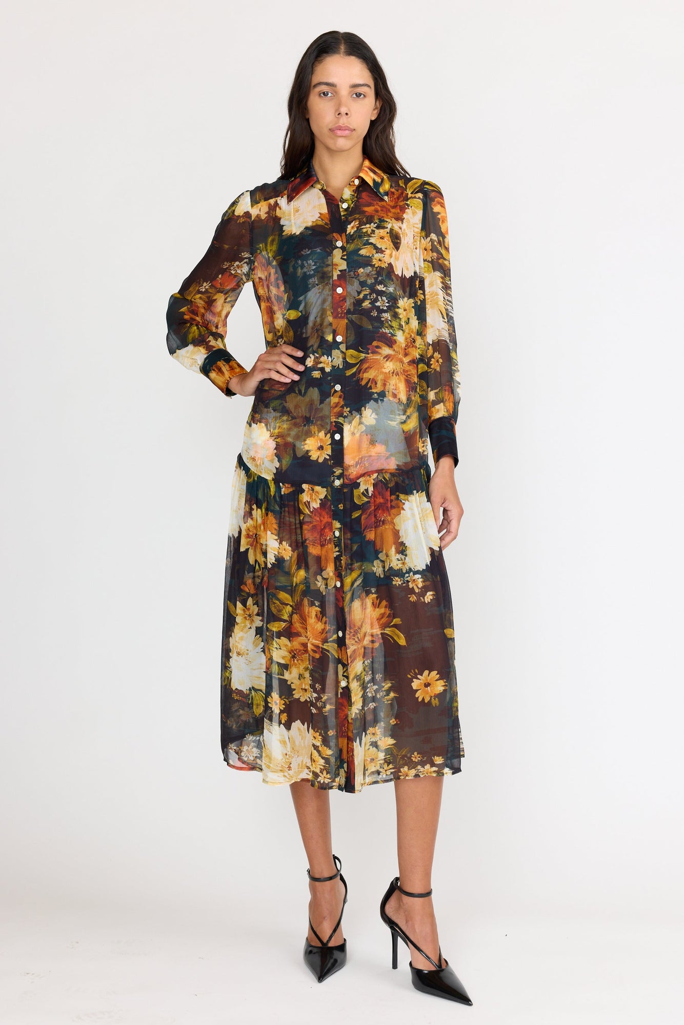 Kristen Dress | Amber Glow