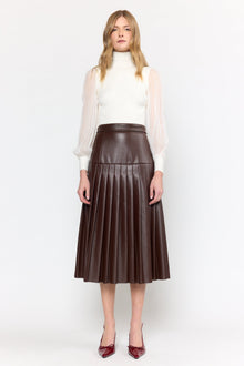 Clarissa Skirt | Maroon