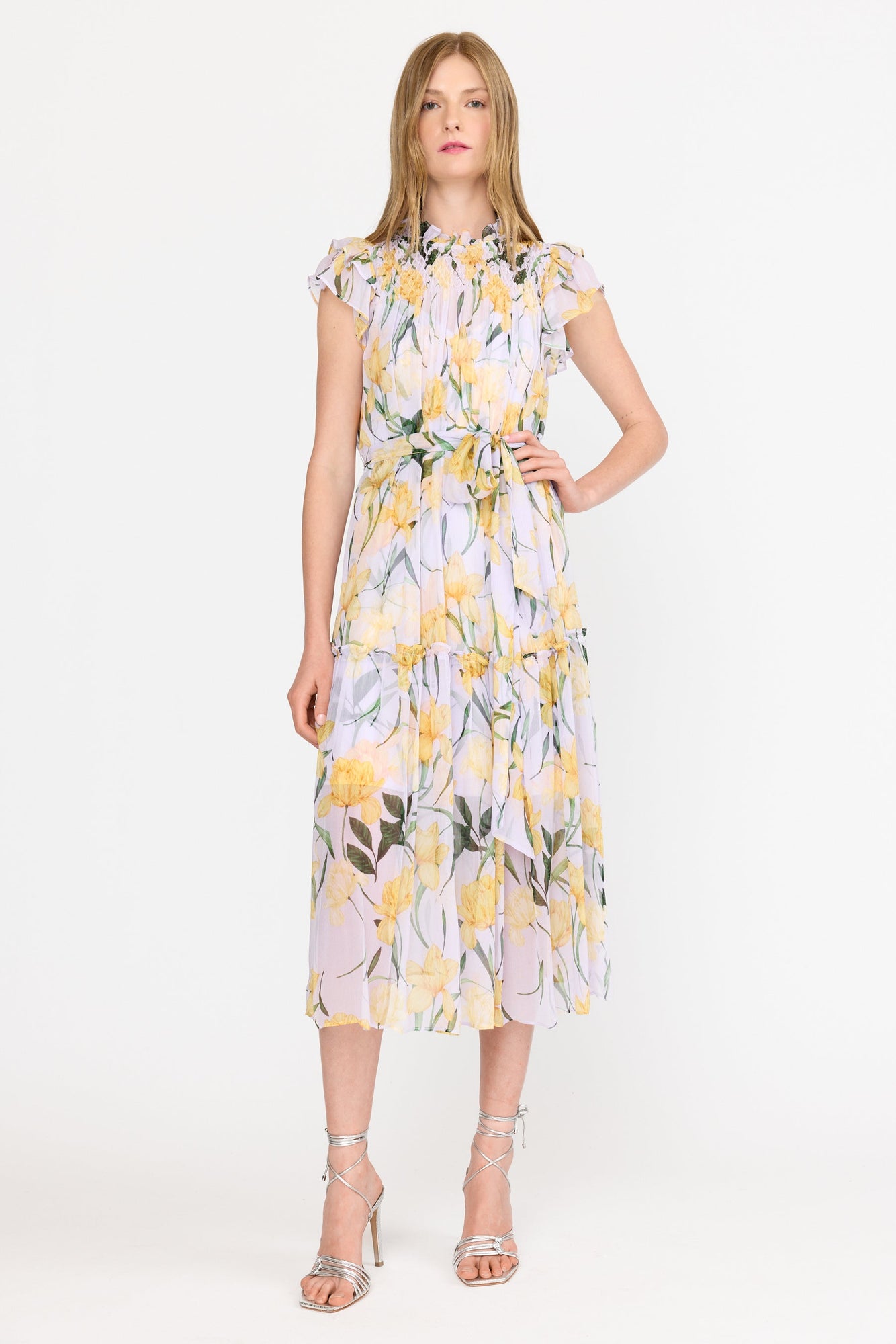 Vera Dress | Lilac Florette