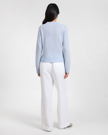 Womens | Lyocell Pleated Trouser | White