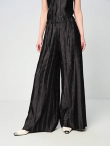 Relaxed-Fit Straight-Leg Pants Casual Pants | Black