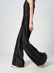 Relaxed-Fit Straight-Leg Pants Casual Pants | Black