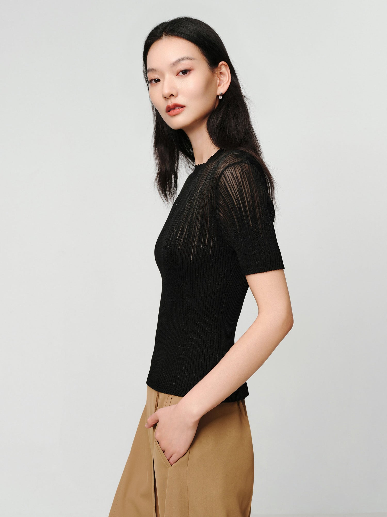 Acetate Top | Black