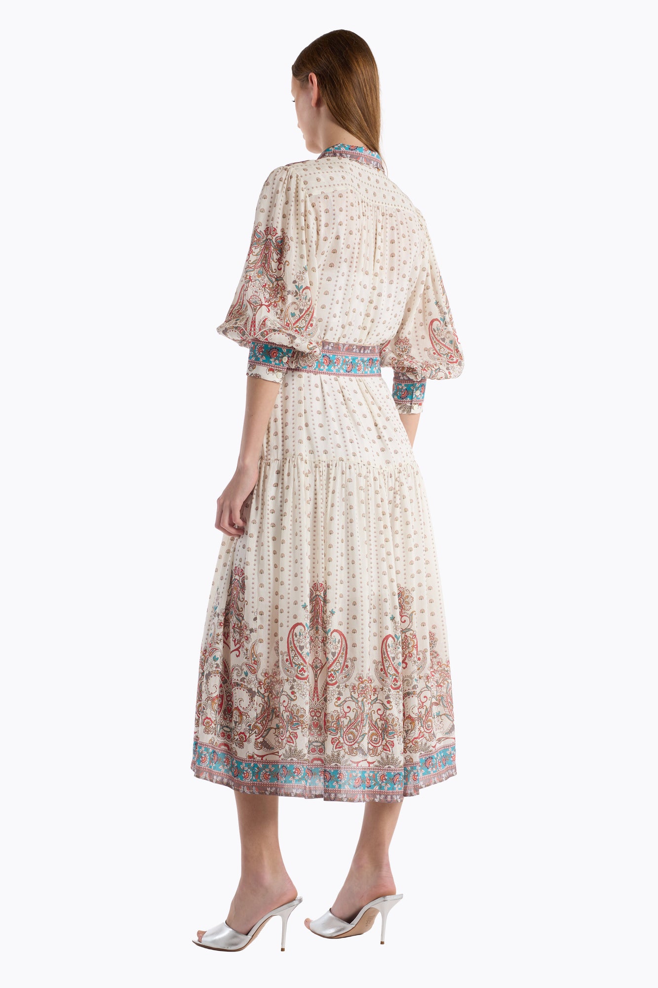 Gail Dress | Ivory Filigree