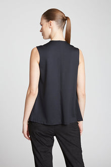 Halston | Mckinley Top In Luxe Jersey | Black