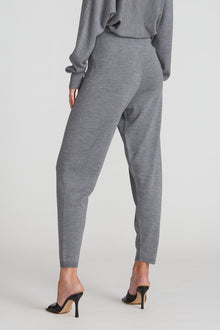 Halston | Claire Sweater Pant | Medium Heather Grey