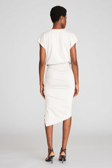 Halston | Elisa Skirt In Luxe Jersey | Chalk
