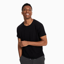 Ultra-Soft French Terry Tee | Black