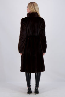 Mink Short Coat | Women | Mahogany (V2)