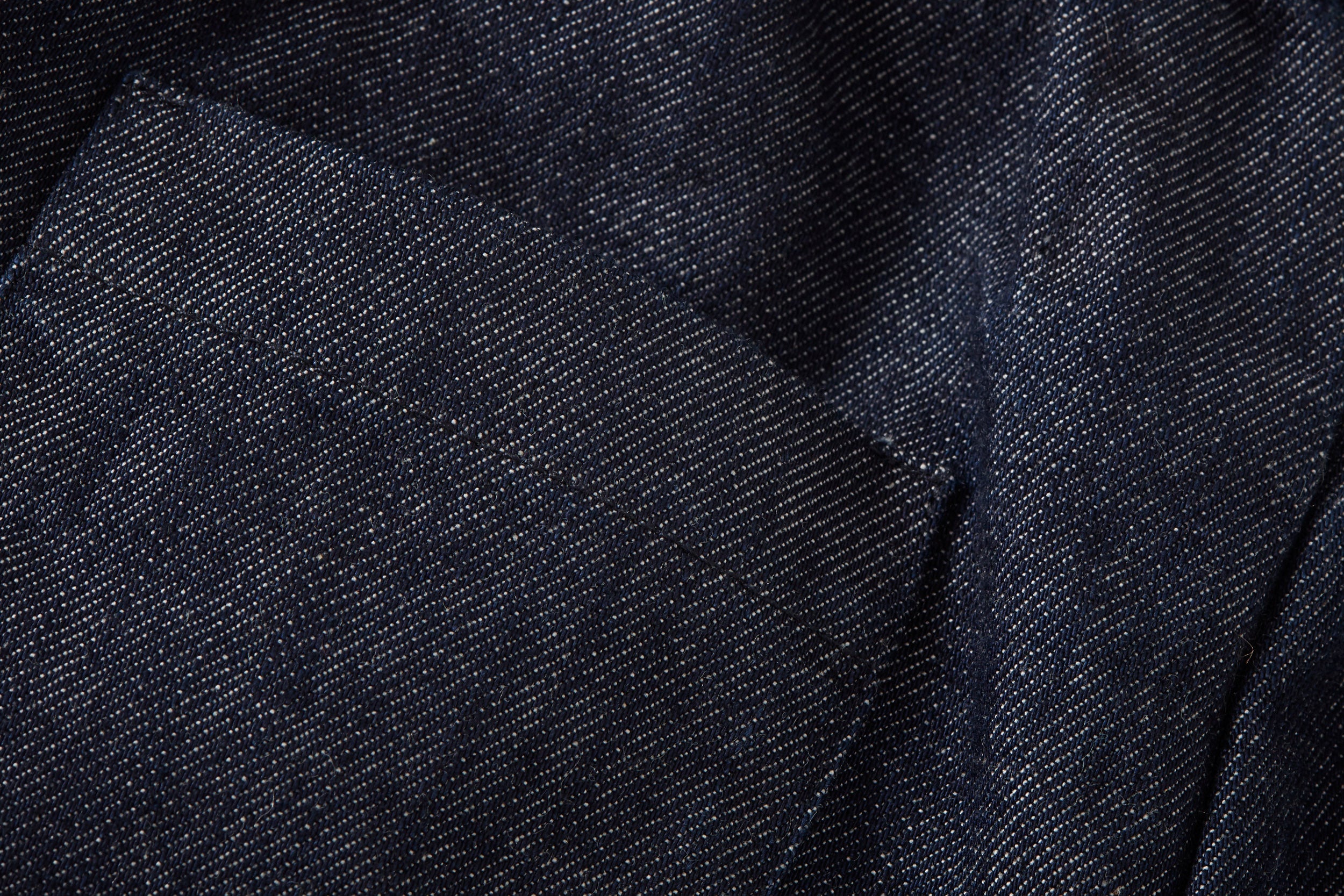 Organic Denim Trousers | Blue