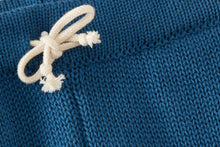 Organic Cotton Nordic Knit Shorts | Fjord Blue