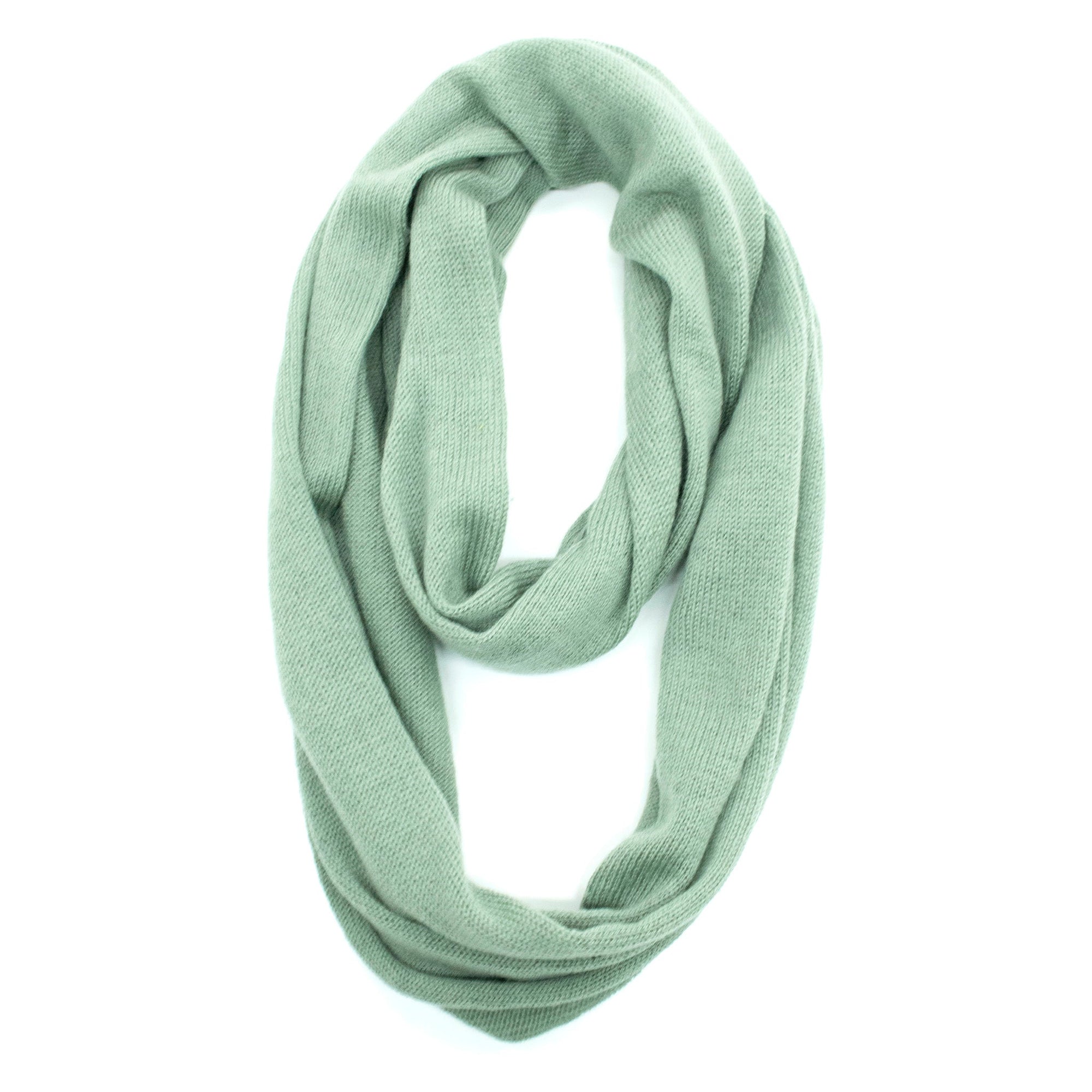 Merino Loop Scarf | Mint