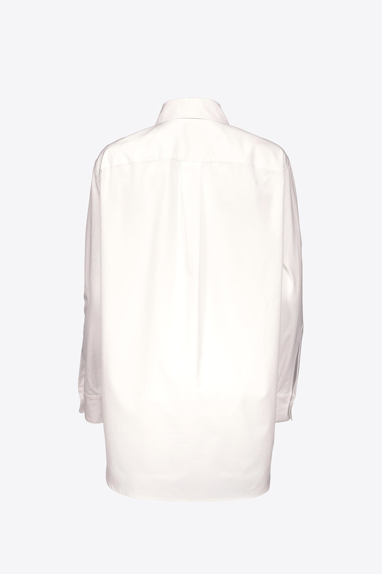 Heart Bib Tuxedo Shirt | White