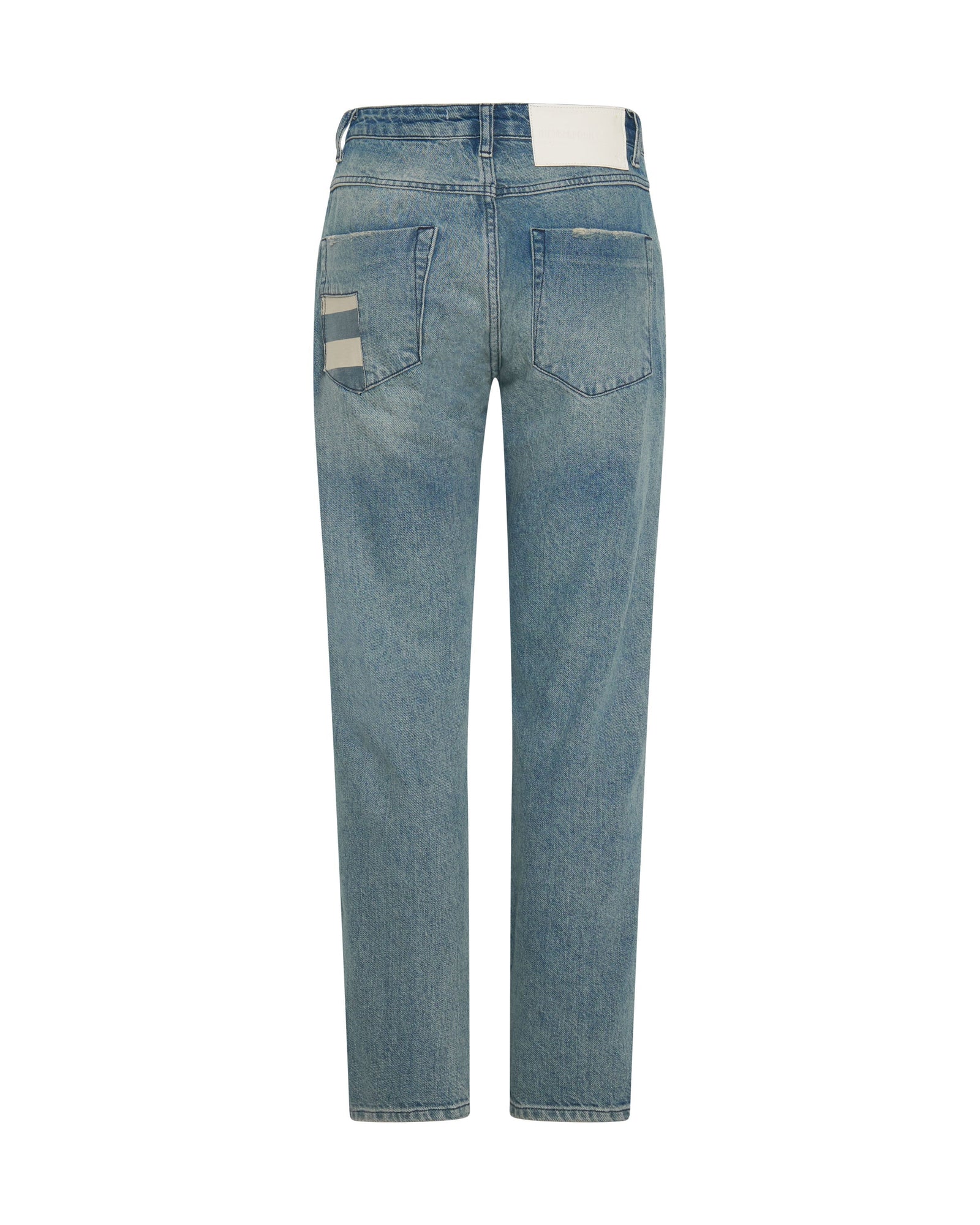 Truckers Mid Waist Straight Leg Denim Jeans | Federal