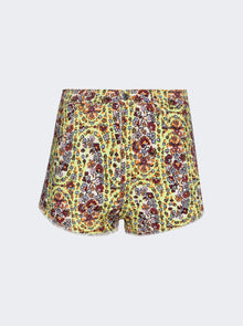 Women | Etro | Floral Denim Shorts | Verde