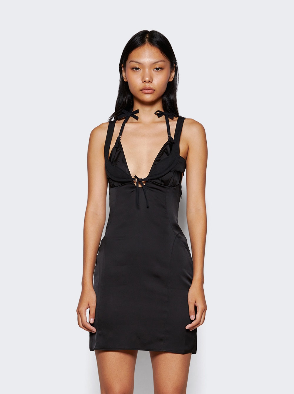 Women | Jacquemus | La Robe Ciceri Mini Dress | Black