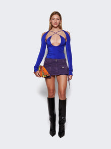 Women | The Attico | Zane Top | Vivid Violet