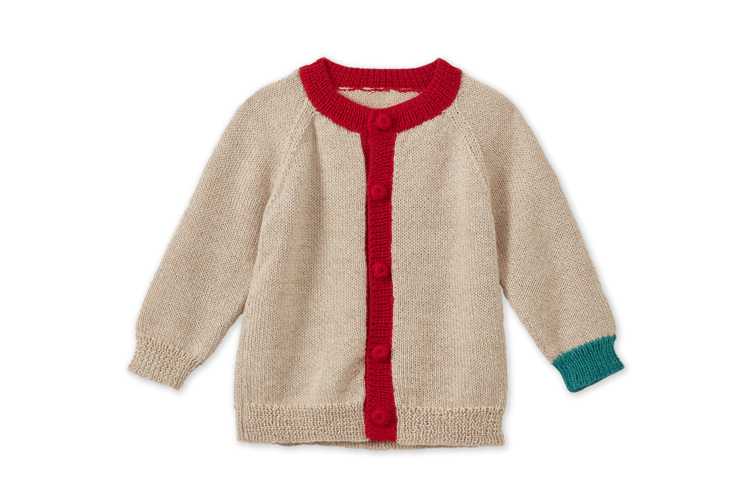 Baby Alpaca Cardigan | Block Multi