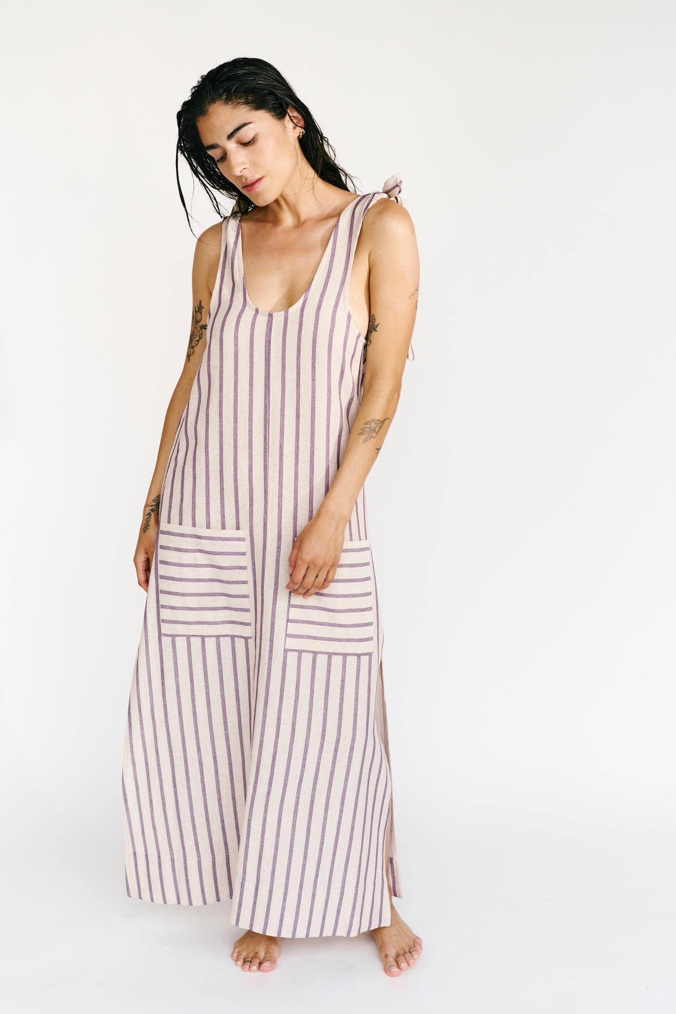 Hammam Maxi Dress | Purple