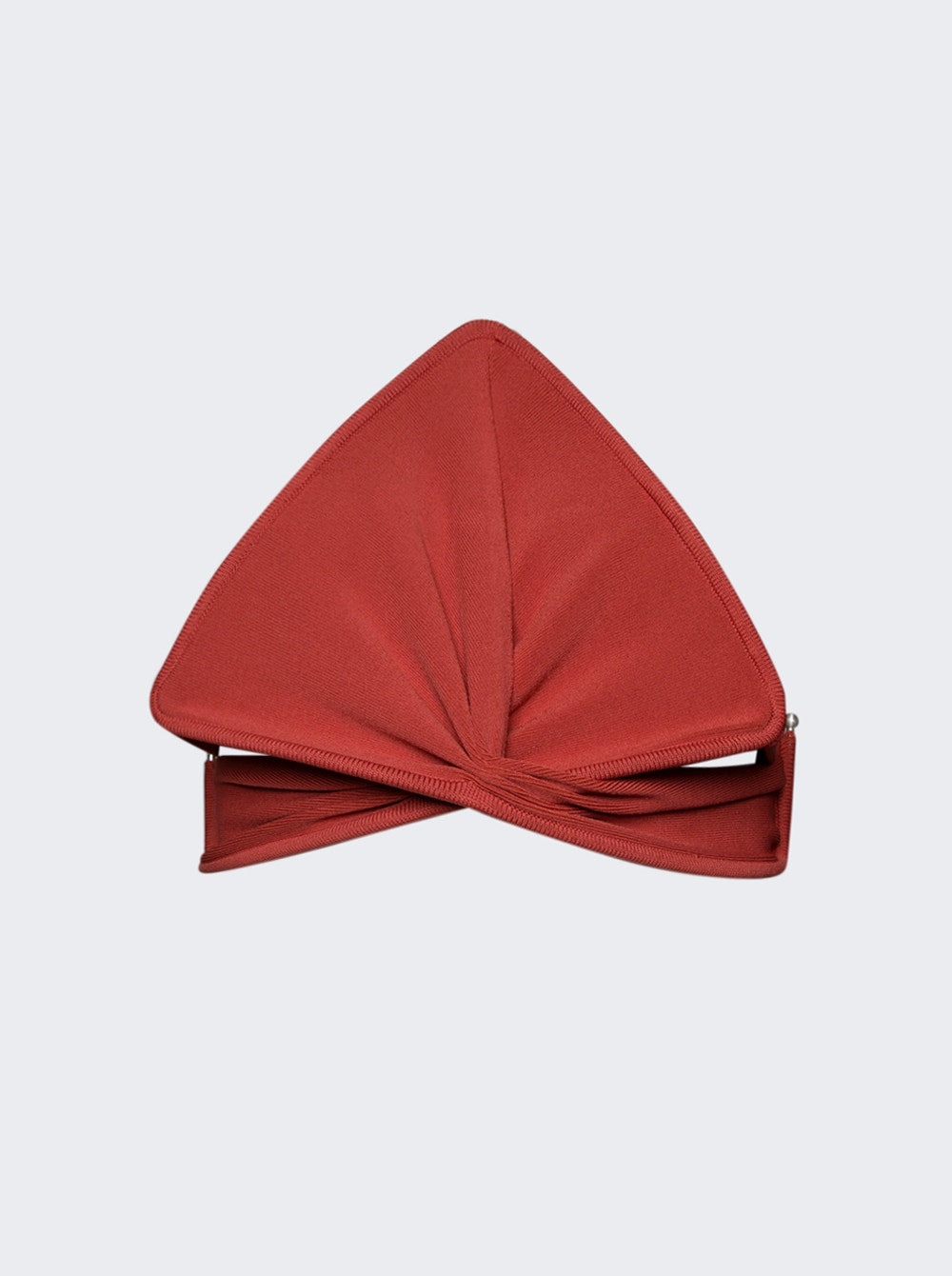 Women | Christopher Esber | Ore Pierced Spear Knit Bustier Brick | Red