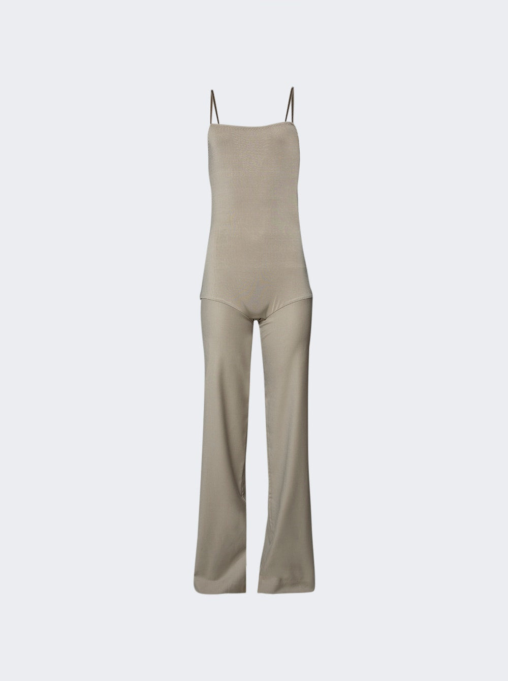 Christopher Esber | Talus Tailored Jumpsuit Taupe | Beige