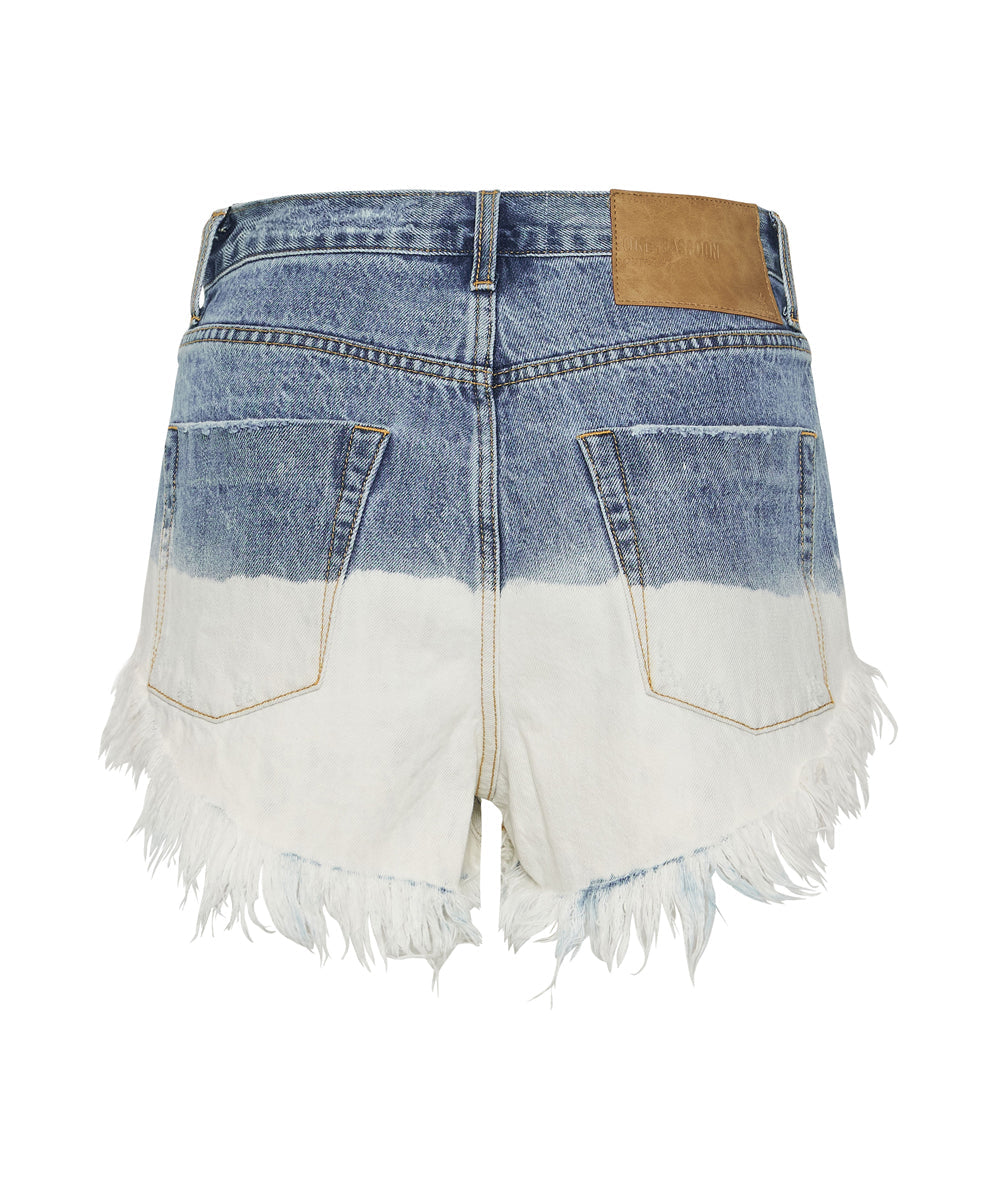 Outlaws Low Waist Mid Length Denim Shorts | Hollywood