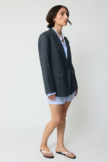 Oversized Wool Blazer - Almina Concept 