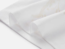 Cotton Printed Slim-Fit Short-Sleeve T-Shirt | White