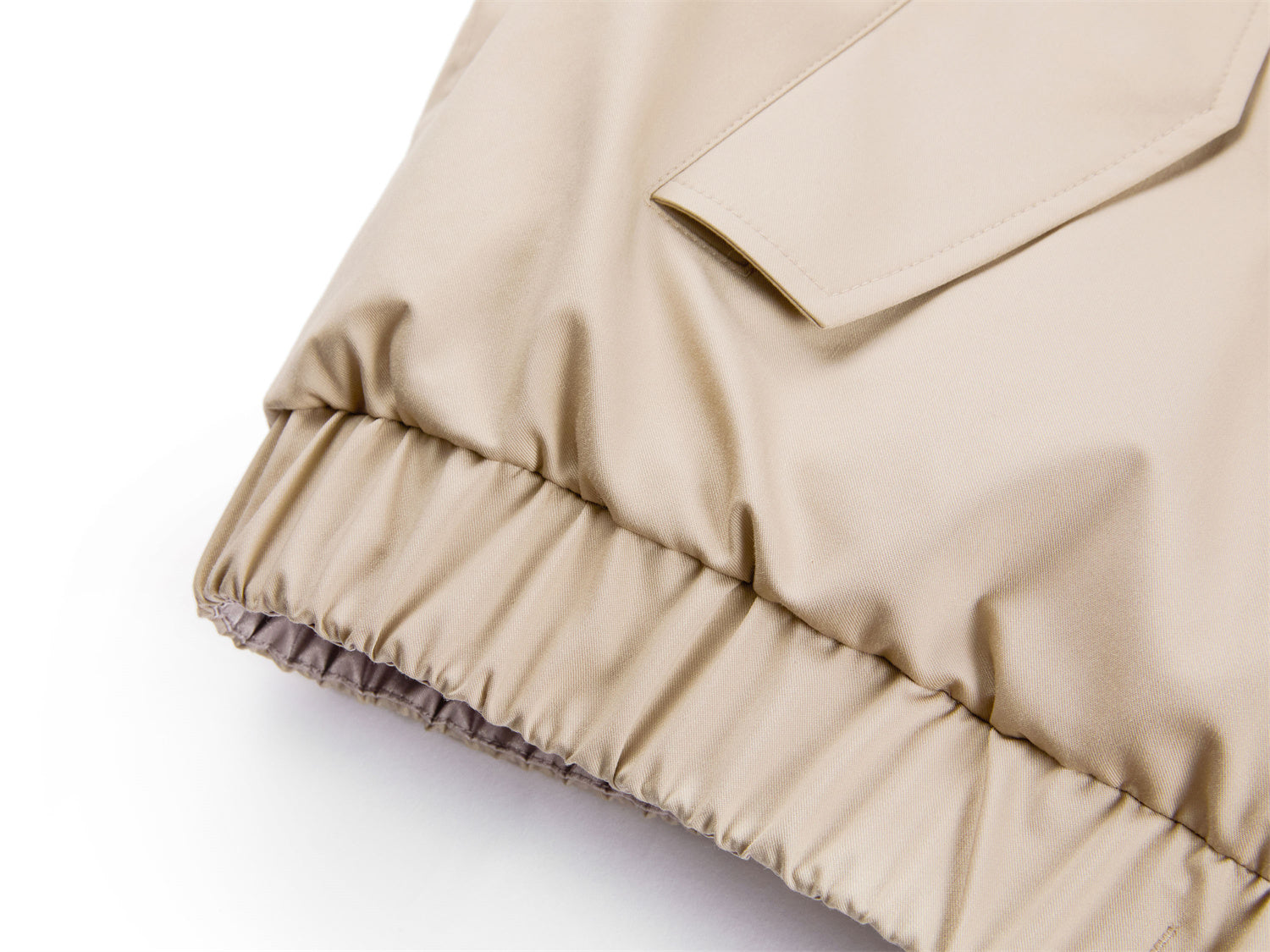 Goose Down Jacket | Khaki