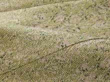 High-Waist Wool Cashmere Jacquard Skirt | Green