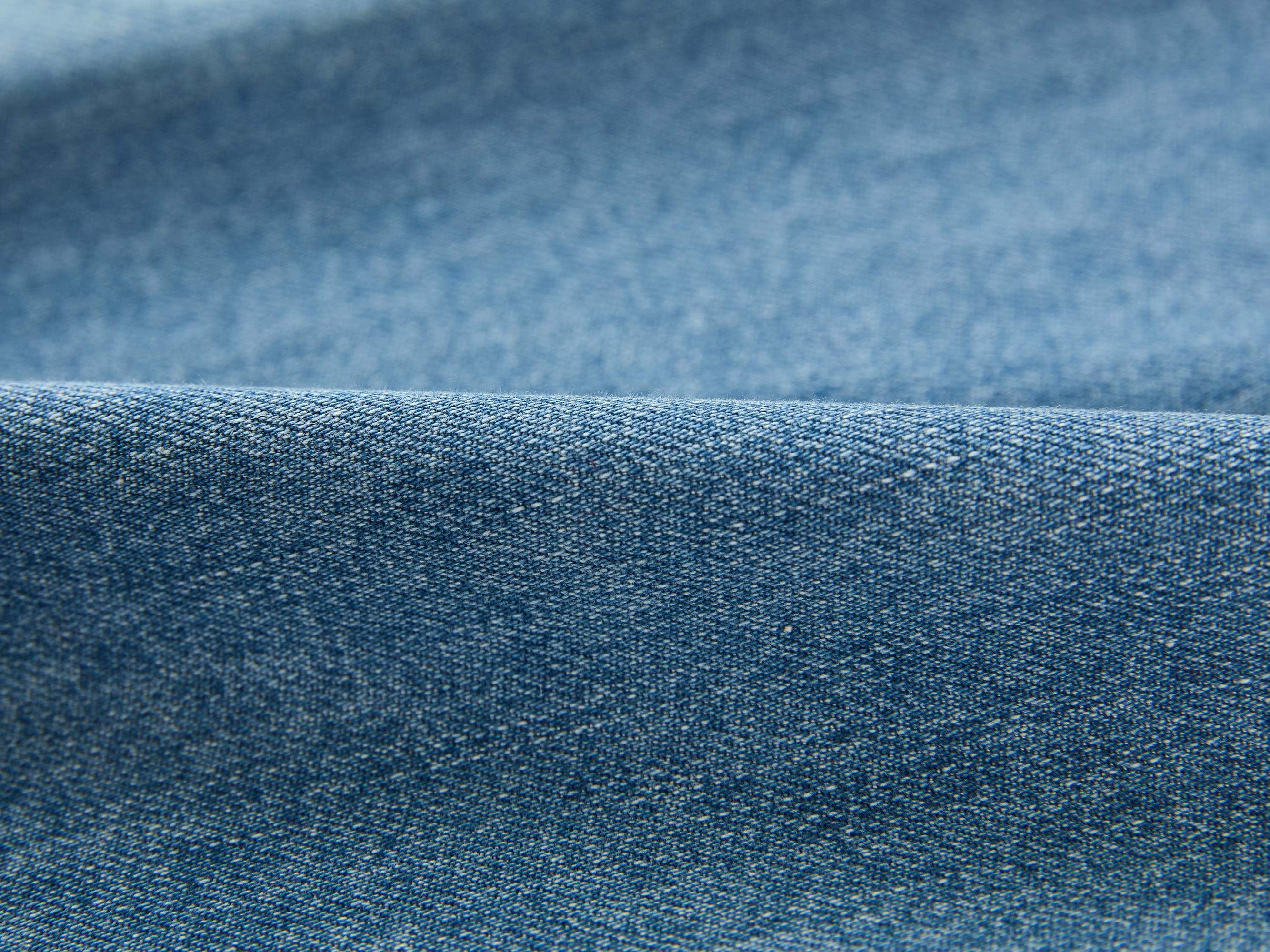 Cleanfit Mulberry Silk Cotton High-Waist Jeans | Navy