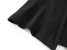 Commuter 3/4 Sleeve Waist-Defining Blazer | Black