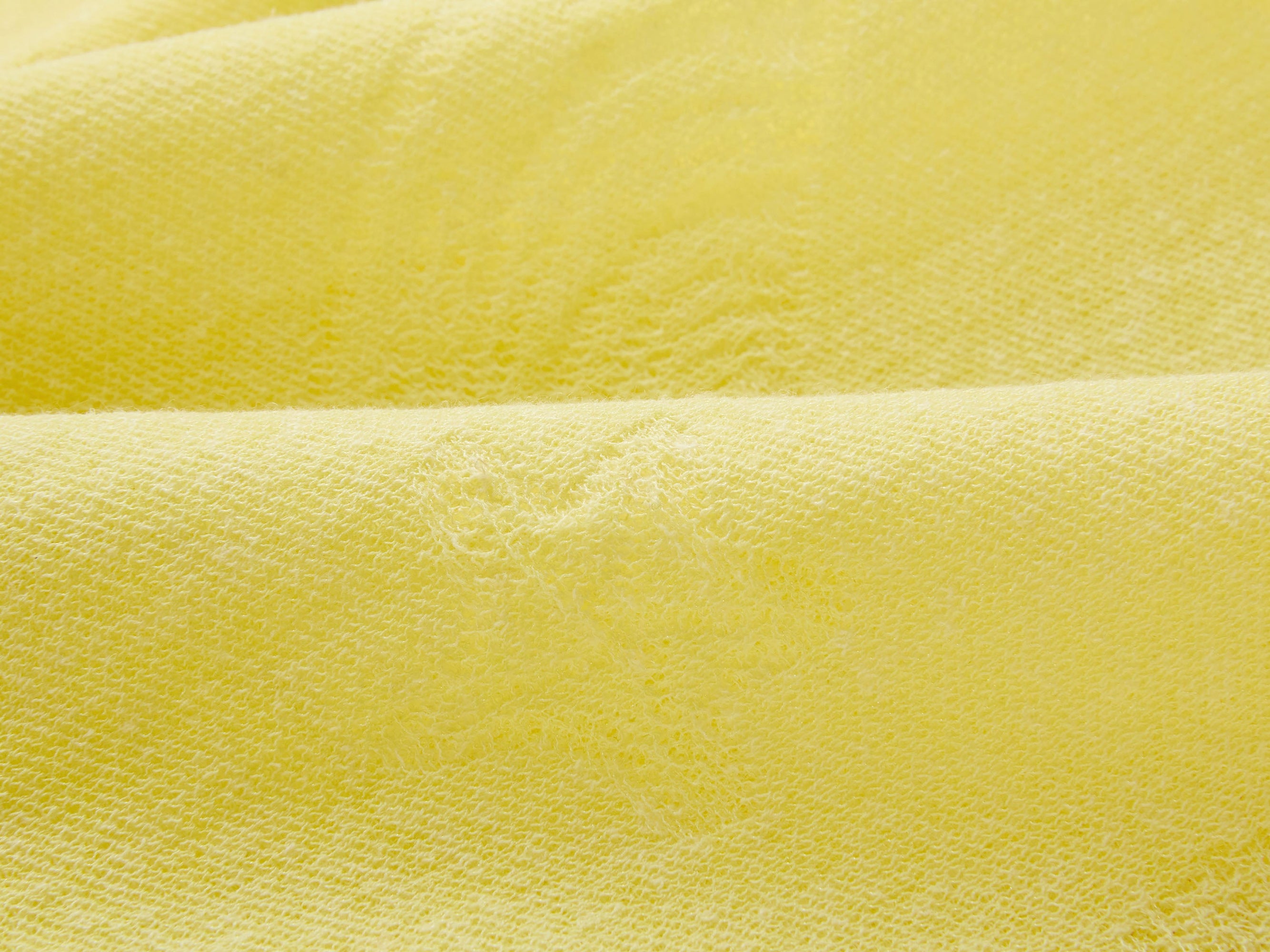 Linen Blended Round Neck Knit Cardigan | Yellow