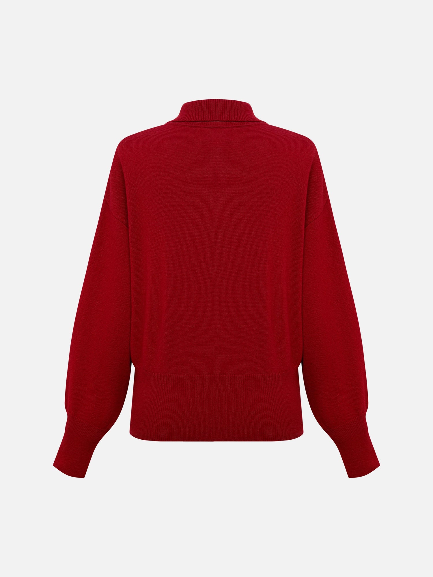 Polo Sweater | Red