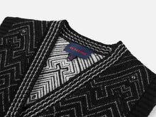 Wool Knit Vest | Black