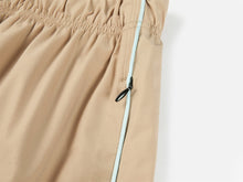Straight-Cut Elastic Waist Sports Skirt | Khaki